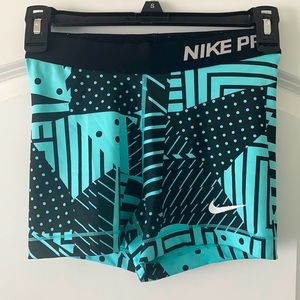 Women’s Athletic Nike Pro Spandex Shorts